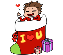 AOL : Christmas sticker #7686483