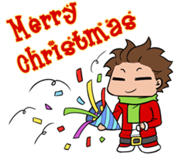 AOL : Christmas sticker #7686485