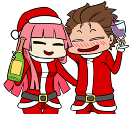 AOL : Christmas sticker #7686488