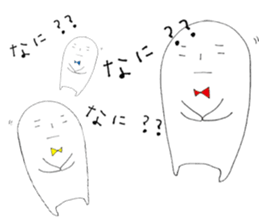 nani-chan and nyaosu sticker #7686828