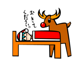 Boy of Santa Claus sticker #7686870