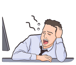 curhatan karyawan sticker #7687582