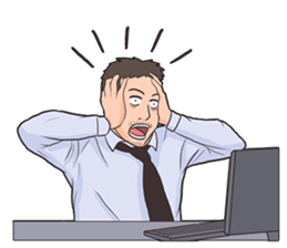 curhatan karyawan sticker #7687587