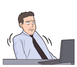 curhatan karyawan sticker #7687591