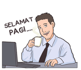 curhatan karyawan sticker #7687592