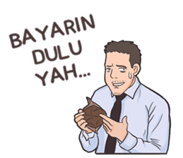 curhatan karyawan sticker #7687599
