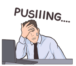 curhatan karyawan sticker #7687600