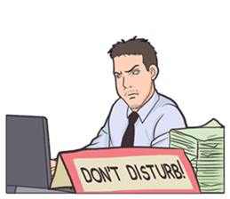 curhatan karyawan sticker #7687610