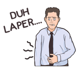 curhatan karyawan sticker #7687612