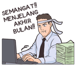 curhatan karyawan sticker #7687615
