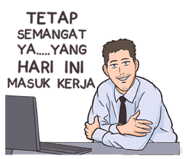 curhatan karyawan sticker #7687618