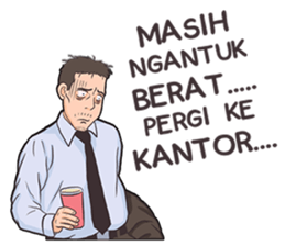 curhatan karyawan sticker #7687619