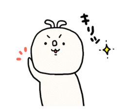 Loose loose rabbit. 2 sticker #7687788