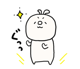 Loose loose rabbit. 2 sticker #7687790