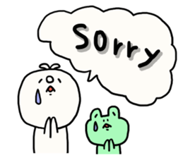 Loose loose rabbit. 2 sticker #7687795