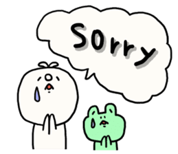 Loose loose rabbit. 2 sticker #7687795