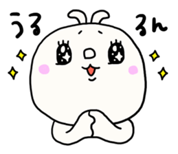 Loose loose rabbit. 2 sticker #7687801