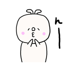 Loose loose rabbit. 2 sticker #7687802