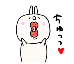 Loose loose rabbit. 2 sticker #7687803