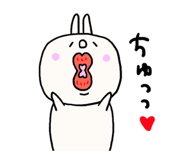 Loose loose rabbit. 2 sticker #7687803