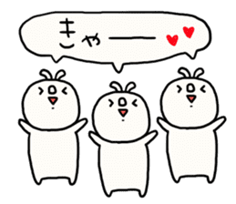 Loose loose rabbit. 2 sticker #7687804