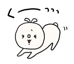 Loose loose rabbit. 2 sticker #7687805