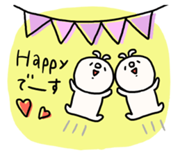 Loose loose rabbit. 2 sticker #7687806