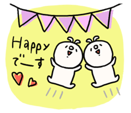 Loose loose rabbit. 2 sticker #7687806