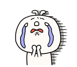 Loose loose rabbit. 2 sticker #7687811