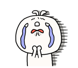 Loose loose rabbit. 2 sticker #7687811