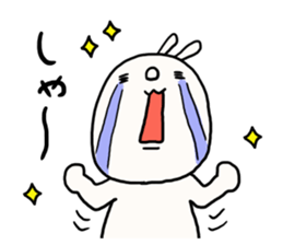 Loose loose rabbit. 2 sticker #7687813