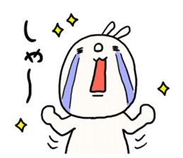 Loose loose rabbit. 2 sticker #7687813