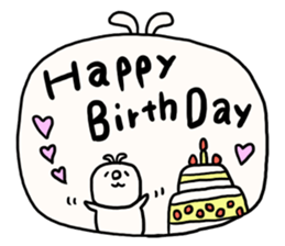 Loose loose rabbit. 2 sticker #7687816