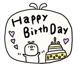 Loose loose rabbit. 2 sticker #7687816