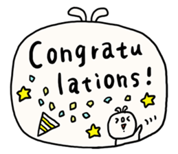 Loose loose rabbit. 2 sticker #7687817