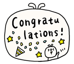 Loose loose rabbit. 2 sticker #7687817