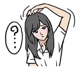 AsB - High School Girls (2 Expression) sticker #7688181