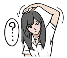 AsB - High School Girls (2 Expression) sticker #7688181