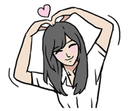 AsB - High School Girls (2 Expression) sticker #7688185