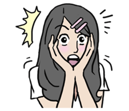 AsB - High School Girls (2 Expression) sticker #7688190