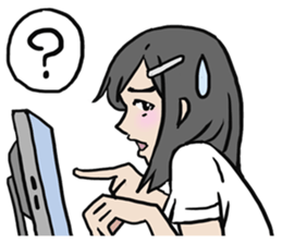 AsB - High School Girls (2 Expression) sticker #7688192