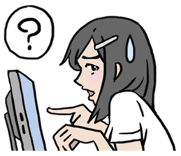 AsB - High School Girls (2 Expression) sticker #7688192