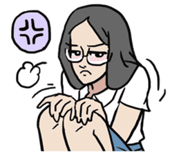 AsB - High School Girls (2 Expression) sticker #7688197