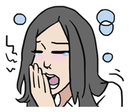 AsB - High School Girls (2 Expression) sticker #7688199