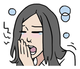 AsB - High School Girls (2 Expression) sticker #7688199