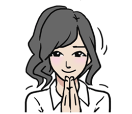 AsB - High School Girls (2 Expression) sticker #7688200