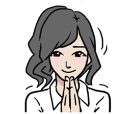 AsB - High School Girls (2 Expression) sticker #7688200