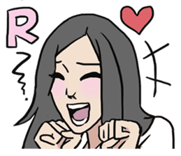 AsB - High School Girls (2 Expression) sticker #7688203