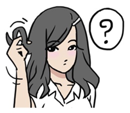 AsB - High School Girls (2 Expression) sticker #7688205