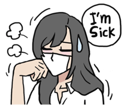 AsB - High School Girls (2 Expression) sticker #7688208